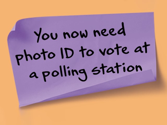 Photo ID need at polling stations