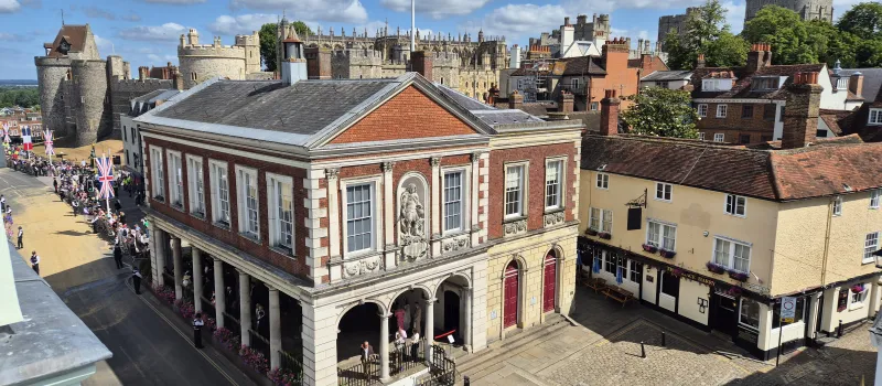 Rooftop of Windsor Guildhall (Credit Tom Flather photography)