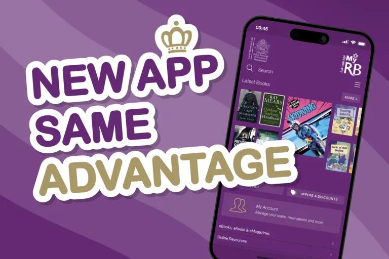 Graphic of digital Advantage Card reading 'New App, Same Advantage'