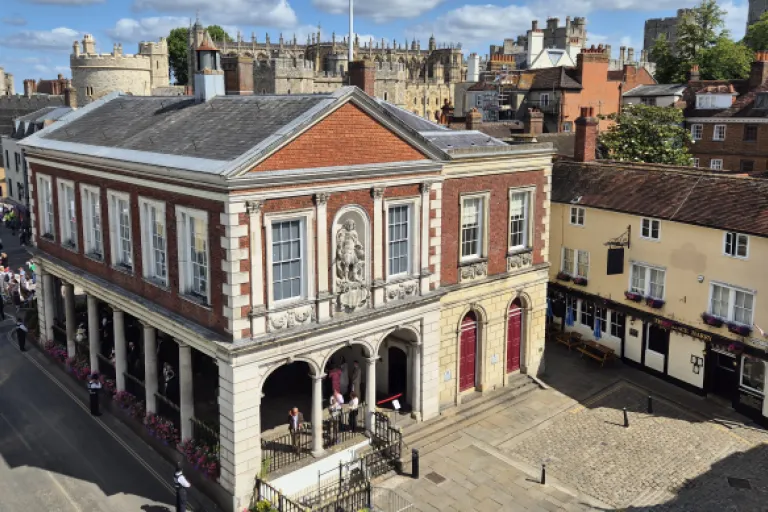 Rooftop of Windsor Guildhall (Credit Tom Flather photography)