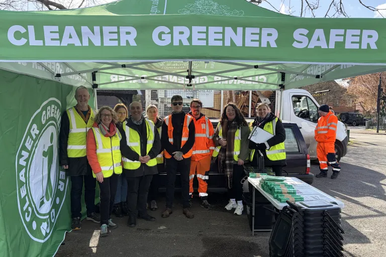 Team at the Preloved to Reloved event