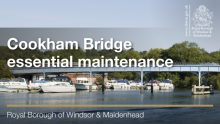 Cookham Bridge essential maintenance