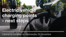 Electric vehicle charging points - next steps