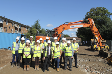 Ground breaking on 100% affordable housing development in Maidenhead