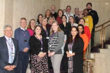 Representatives from the Royal Borough of Windsor & Maidenhead and Optalis, the Royal Borough’s adult social care partner who came together to mark their rankings as part of the annual Adult Social Care Outcome Framework. 