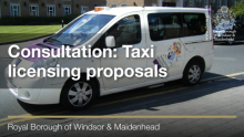 Consultation: Taxi licensing proposals 