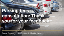 Parking fees consultation: Thank you for your feedback