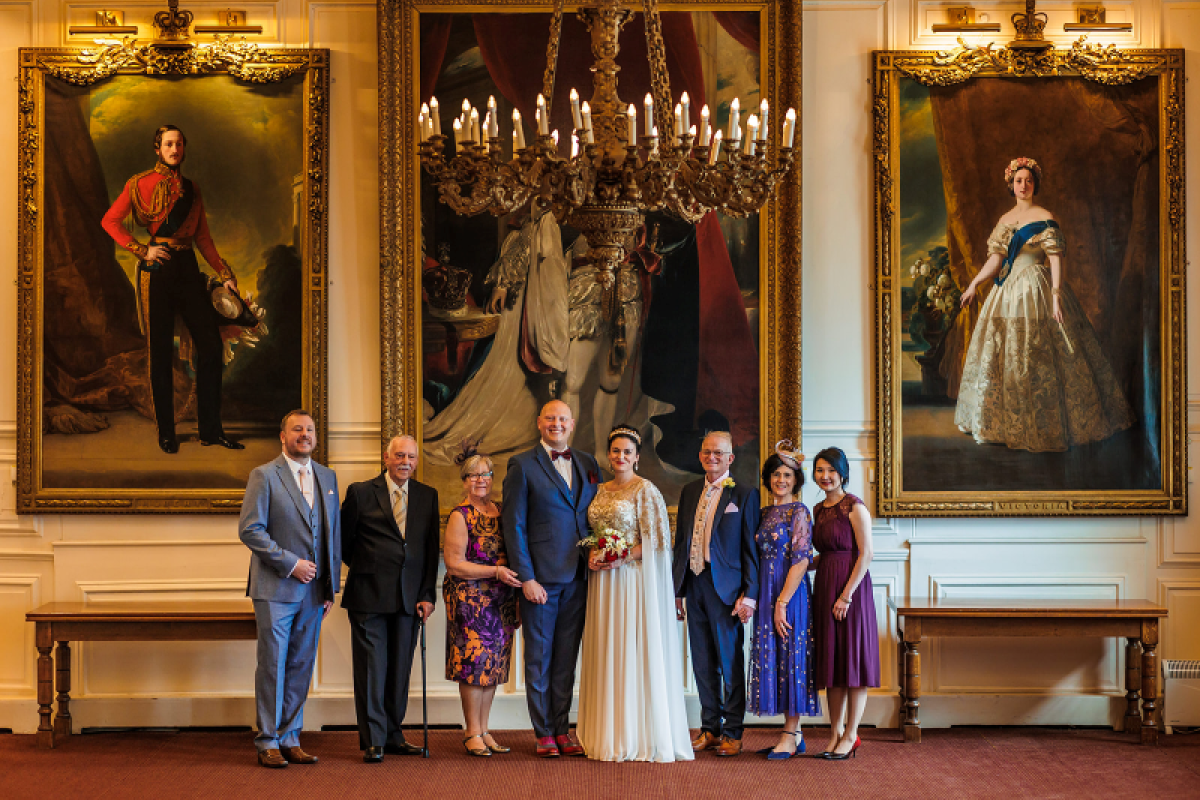 Wedding ceremony in the Guildhall