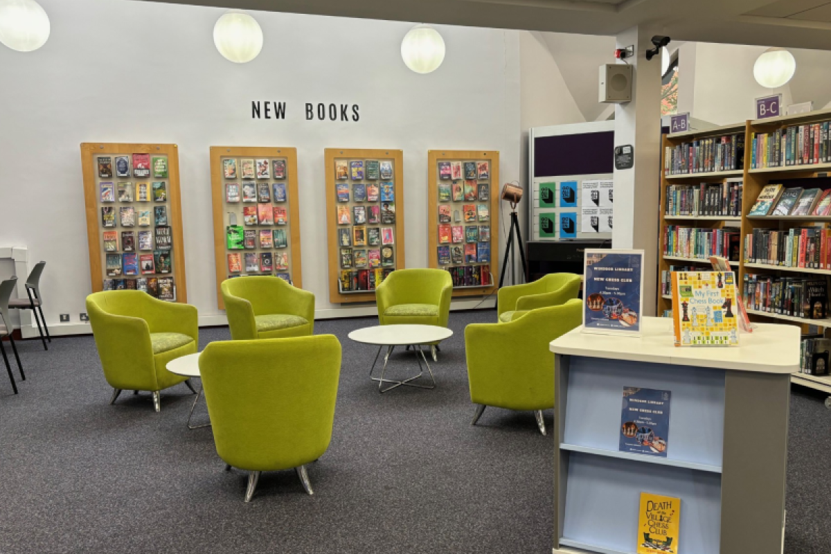 Windsor Library: Social area