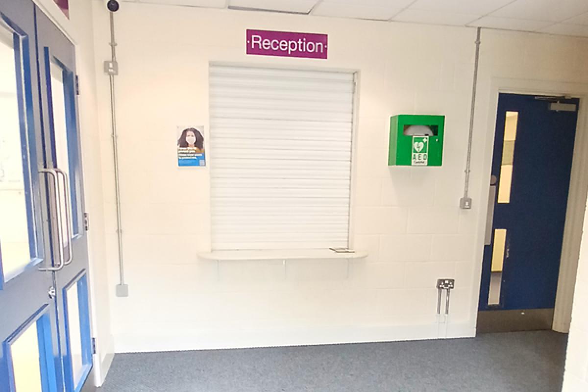 Larchfield Community Centre Entrance Hall