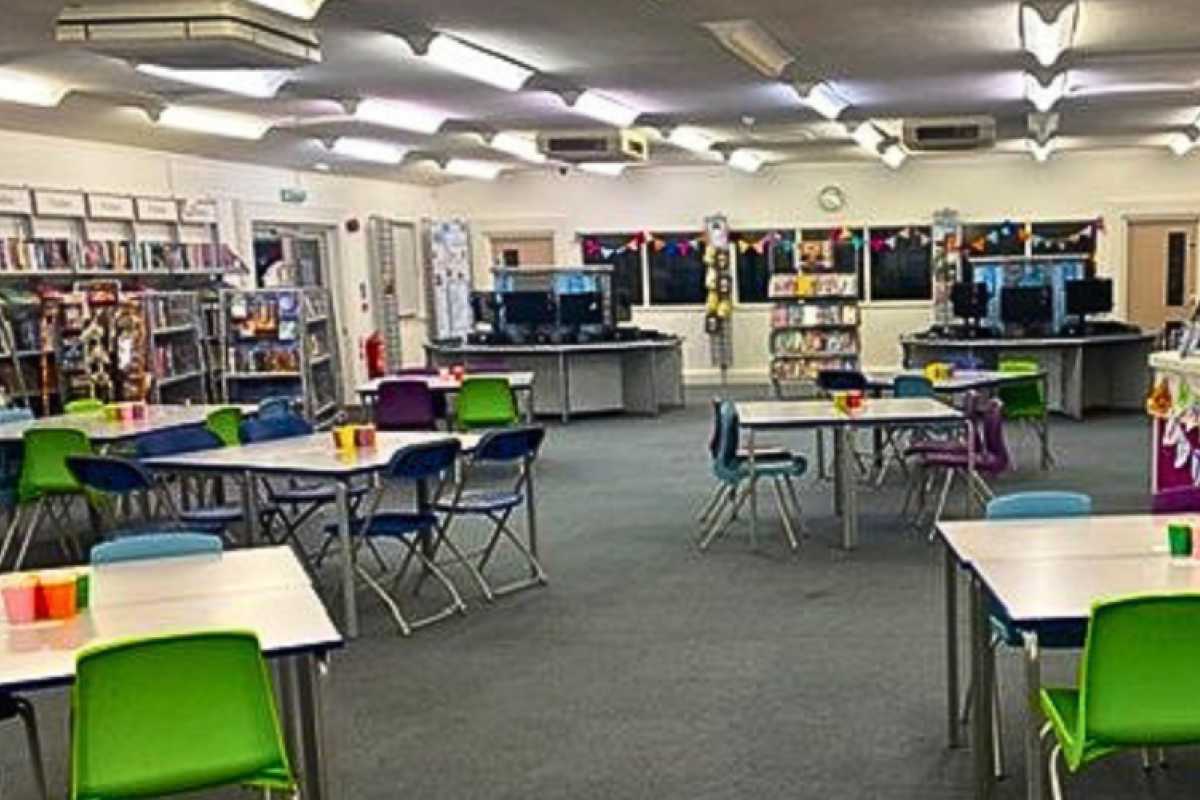 Cox Green Library: Library space